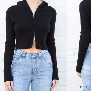 Brandy Melville Adren Crop Hoodie